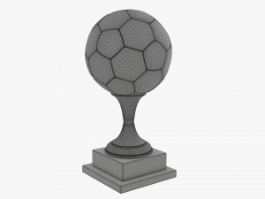 Trophy soccer ball Modelo 3D