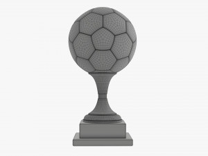 Trophy soccer ball Modelo 3D