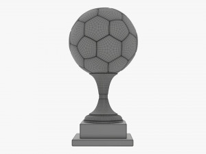 Trophy soccer ball Modelo 3D