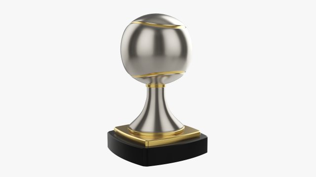 Trophy tennis ball Modelo 3D .c4d .max .obj .3ds .fbx .stl .blend 
