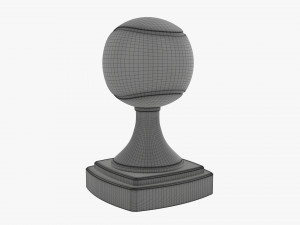 Trophy tennis ball Modelo 3D