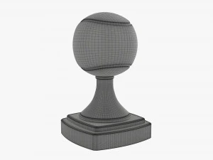 Trophy tennis ball 3D Model