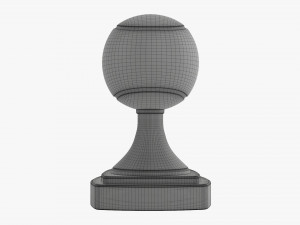 Trophy tennis ball Modelo 3D