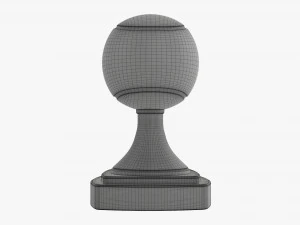 Trophy tennis ball 3D Model