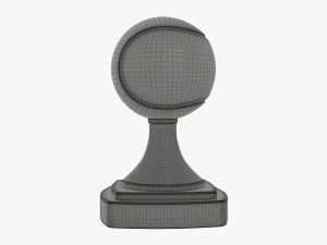 Trophy tennis ball 3D Model