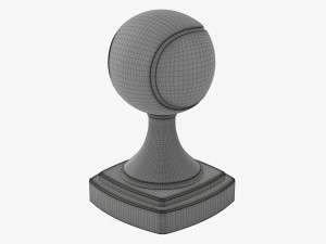 Trophy tennis ball Modelo 3D