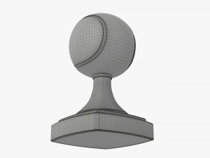 Trophy tennis ball 3D Model