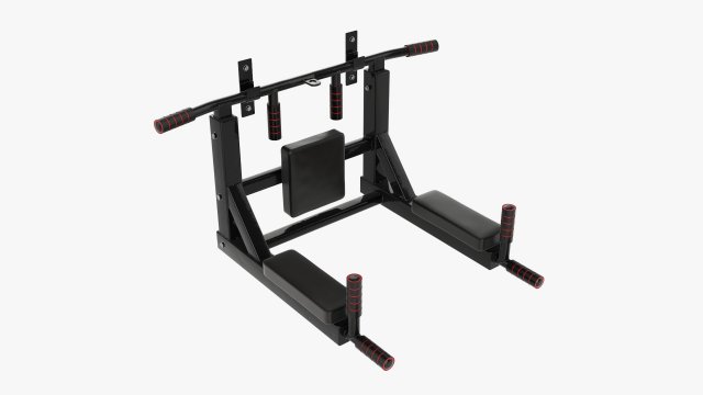 Universal pull-up bar Modelo 3D .c4d .max .obj .3ds .fbx .stl .blend 