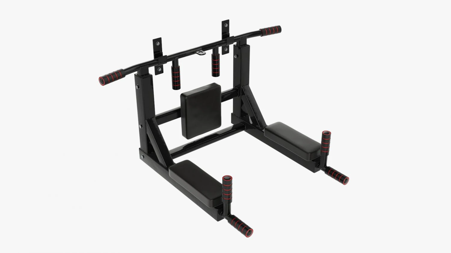 Universal pull-up bar 3D Model .c4d .max .obj .3ds .fbx .stl .blend 