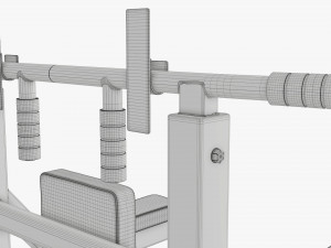 Universal pull-up bar Modelo 3D