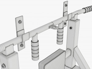 Universal pull-up bar Modelo 3D