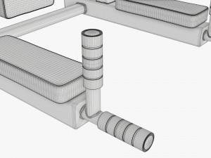 Universal pull-up bar Modelo 3D