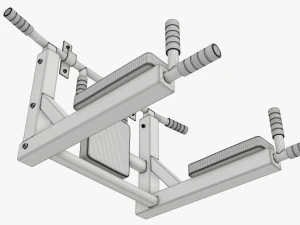 Universal pull-up bar 3D Model