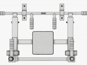Universal pull-up bar 3D Model