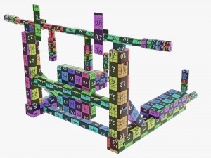 Universal pull-up bar Modelo 3D