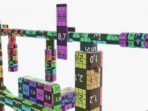 Universal pull-up bar 3D Model