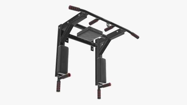 Universal pull-up bar 2 Modelo 3D .c4d .max .obj .3ds .fbx .stl .blend 