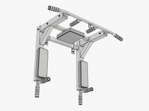 Universal pull-up bar 2 Modelo 3D