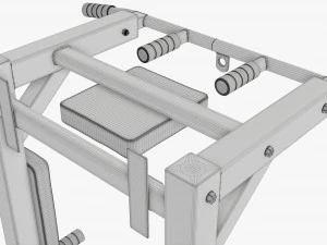 Barra de pull-up universal 2 Modelo 3D