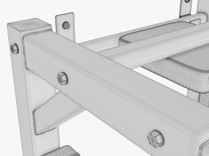 Universal pull-up bar 2 Modelo 3D