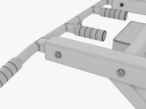 Barra de pull-up universal 2 Modelo 3D