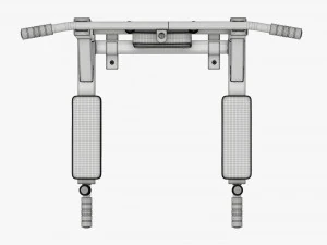 Barra de pull-up universal 2 Modelo 3D