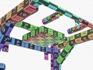 Barra de pull-up universal 2 Modelo 3D