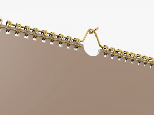 Wall calendar 01 Modelo 3D