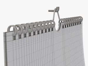 Wall calendar 01 Modelo 3D