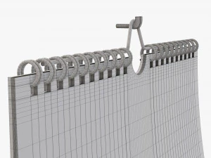 Wall calendar 01 3D Model