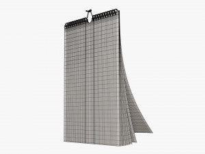Wall calendar 01 Modelo 3D
