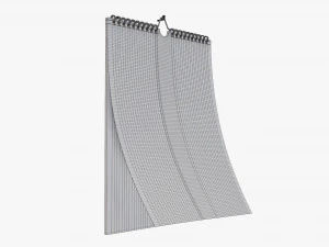 Wall calendar 02 3D Model
