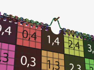 Wall calendar 02 3D Model