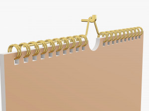 Wall calendar 03 Modelo 3D
