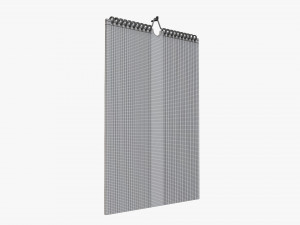 Wall calendar 03 Modelo 3D