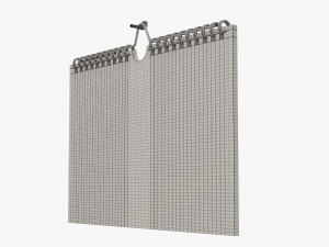Wall calendar 04 Modello 3D