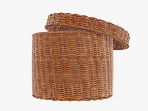 Wicker box big 3D Модель