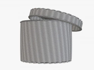 Wicker box big 3D Model