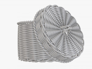 Wicker box small Modelo 3D