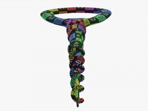Wine bottle corkscrew 02 Modelo 3D