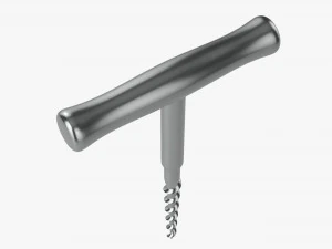 Sacacorchos para botellas de vino 03 Modelo 3D