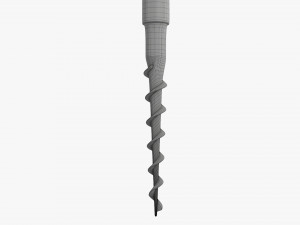 Wine bottle corkscrew 03 Modèle 3D