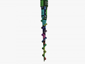 Wine bottle corkscrew 04 3D Model