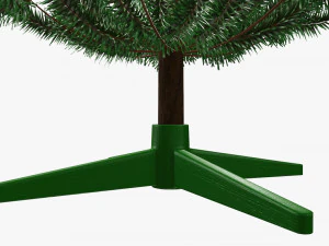 Artificial fir tree 02 3D Model