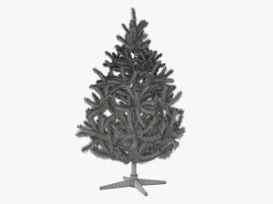 Artificial fir tree 02 3D Model