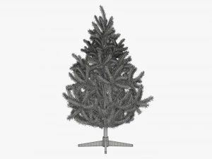 Artificial fir tree 02 3D Model