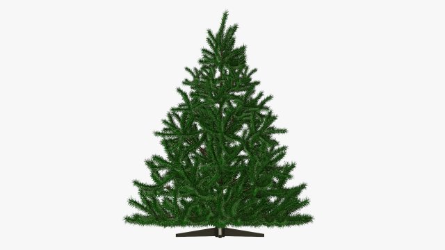 Artificial fir tree 03 3D Model .c4d .max .obj .3ds .fbx .stl .blend 