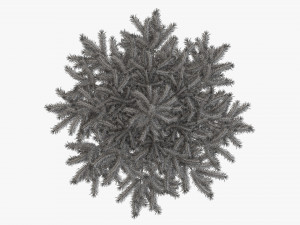 Artificial fir tree 03 3D Model
