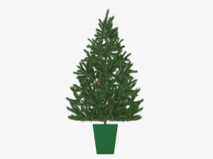 Artificial fir tree 04 3D Model