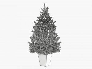 Artificial fir tree 04 3D Model